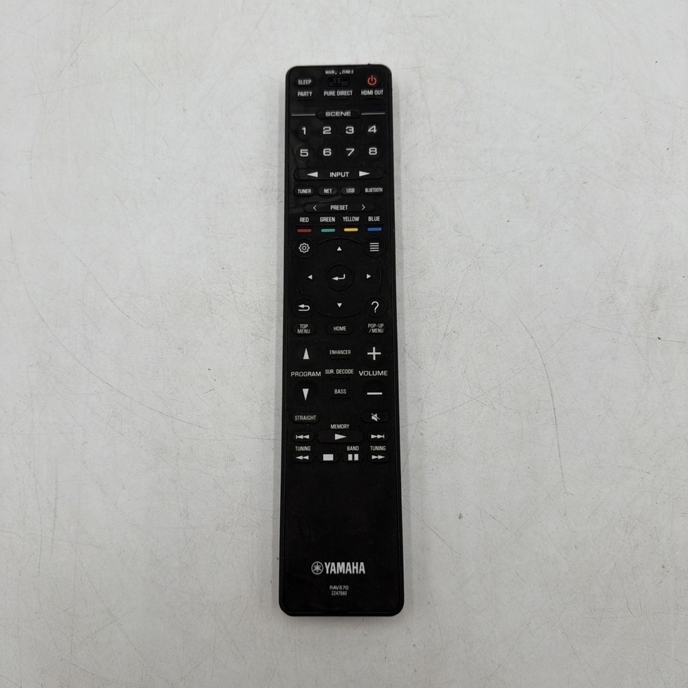 Genuine Yamaha RAV570 ZZ47560 Remote Control RX-V685 Tested